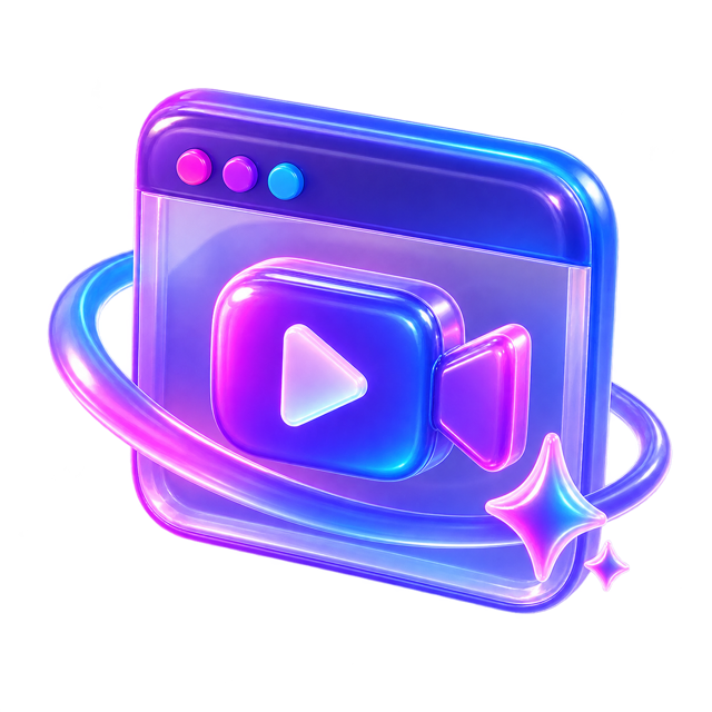 Video call open in a browser window